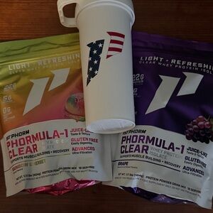1st Phorm Phormula-1 Clear Whey Protein Set